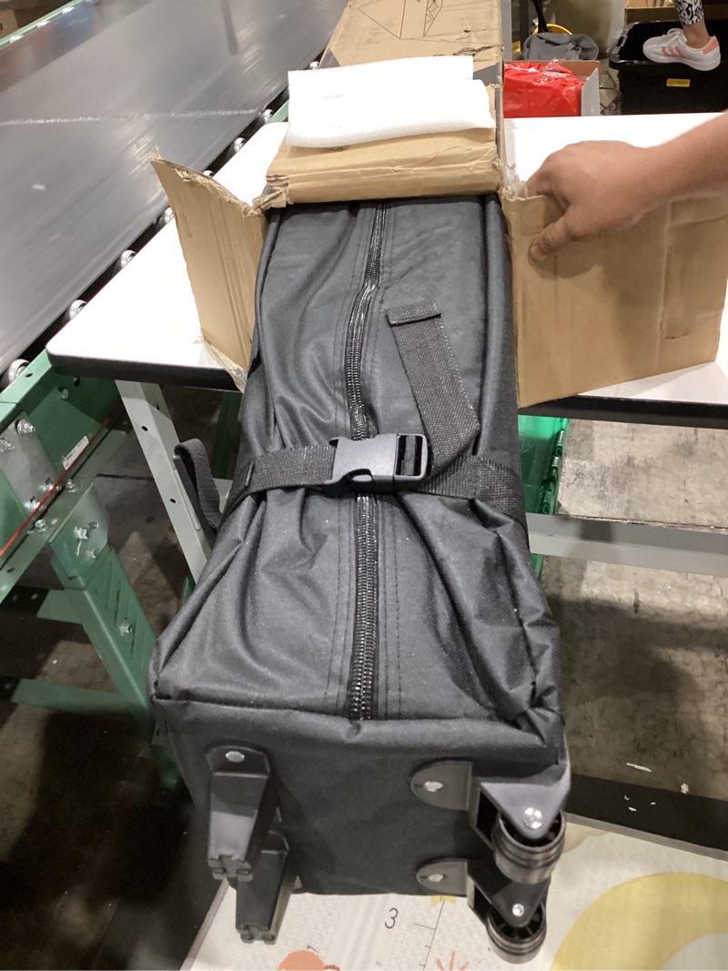 Condition photo showing Good Condition for acepic 10x10 pop up canopy tent, one push instant outdoor gazebo with vented top, upgraded 300d silver coated sun shade for parties camping vendor, includes wheeled bag and 4 sandbags, white white 10*10