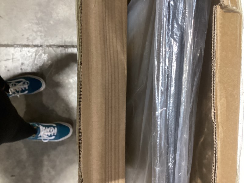 Condition photo showing New/Like New for Delma Bathroom Vanity Mirror,30" x 40" Black Metal Framed Wall Mirror for Over Sink, Living Room, Bedroom,Entryway Decor