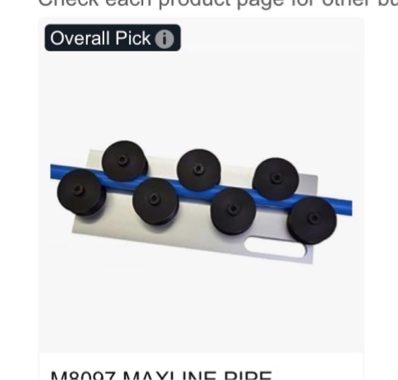 M8097 MAXLINE PIPE STRAIGHTENER FOR 1/2", 3/4" AND 1" TUBING