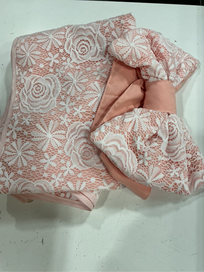 Condition photo showing Good Condition for baby carseat canopy cover with bow for girls boys with bow stroller and cart cover carseat nursing cover for newborn