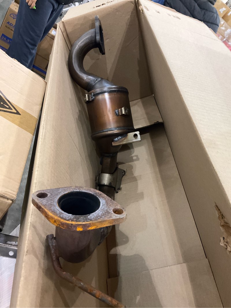 Condition photo showing As Is for 1766306 1770958 Front Catalytic Converter Compatible with Ford Focus 2012 2013 2014 2015 2016 2017 2018 2019 2020 1.0L EcoBoost FWD,Replacement,1790029