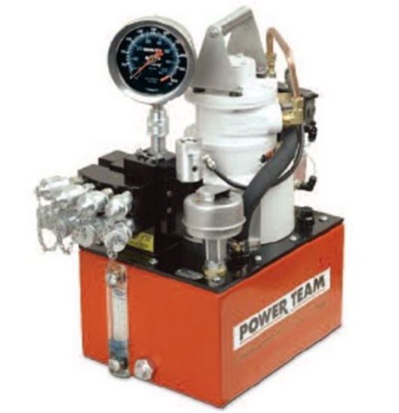 SPX Power Team RWP55-4 Power Team Air Hydraulic Torque Wrench Pump