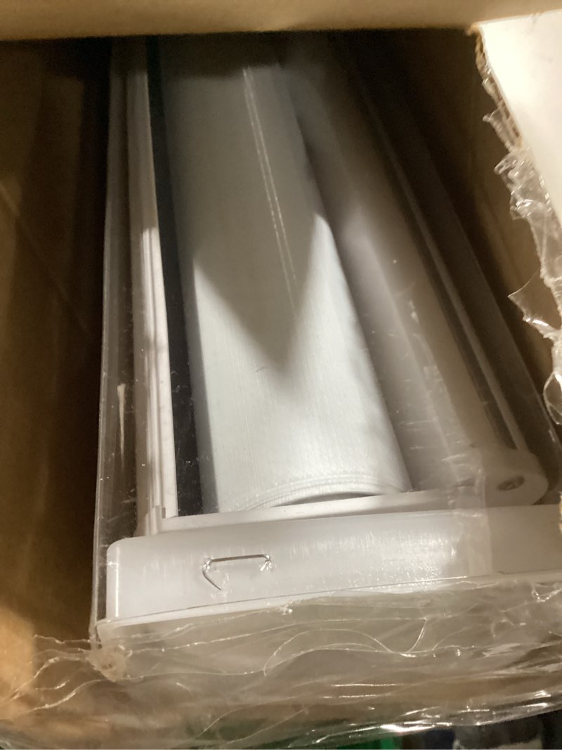 persilux cordless zebra roller window shades free-stop roller blinds (36" w x 64" h, white) light co