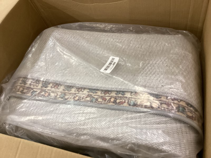 Area Rug, Taupe Print