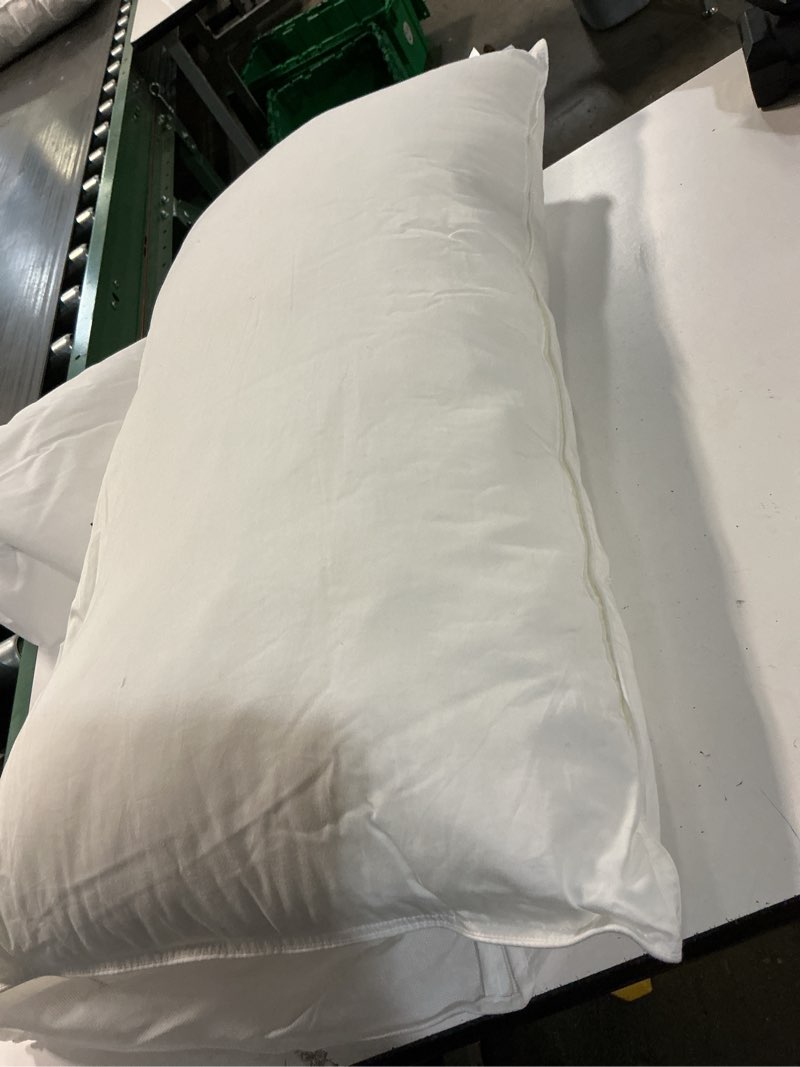 Condition photo showing Good Condition for premium down pillow, king, soft