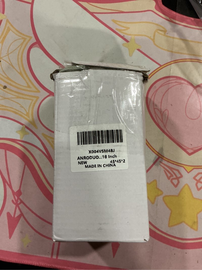 Condition photo showing As Is for ANRODUO Pack of 2 Decorative Linen Pillow Covers Seeding Green Neutral Farmhouse Boho Soild Cushion 