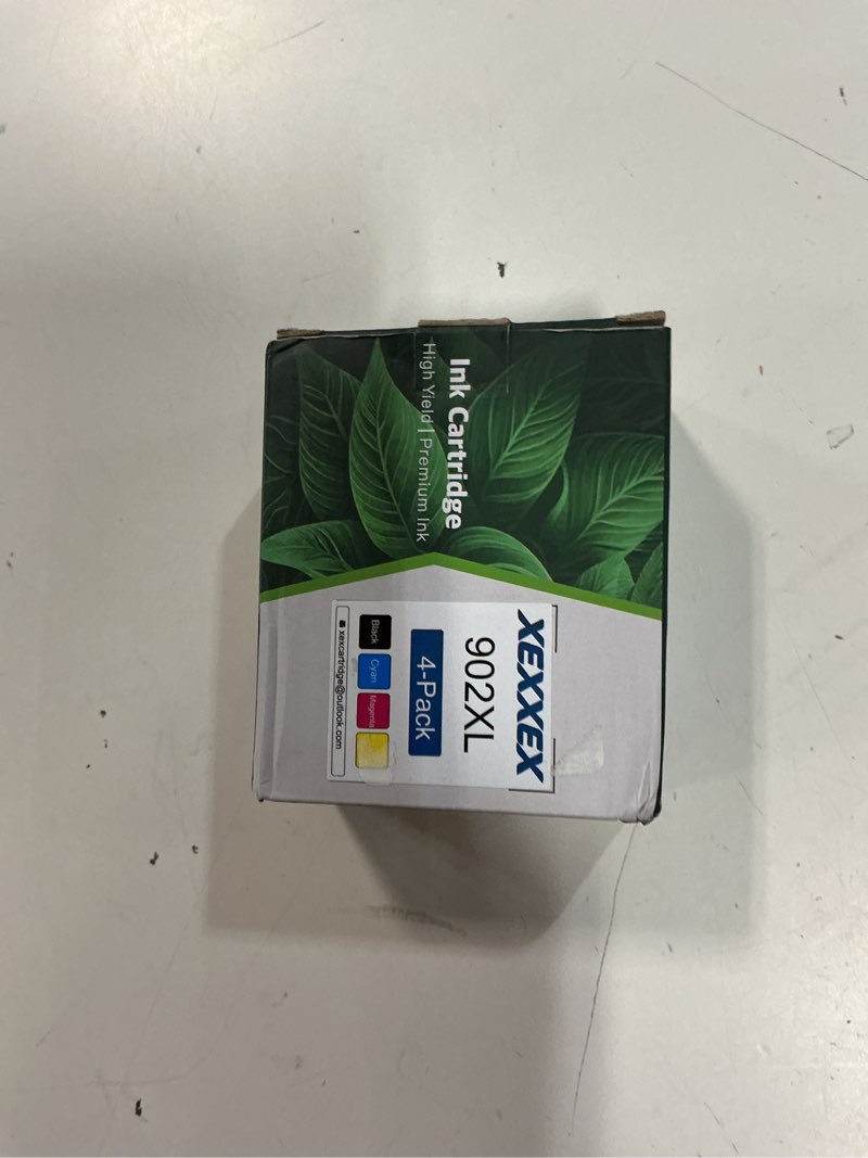Condition photo showing New/Like New for 902xl ink cartridges replacement for hp 902 xl ink cartridges combo pack work for 6962 6968 6963 6964 6978 6956 6961 6970 6960 6954 6951 6958 6950 6975 printers with v22.5.1 chips 4-pack c / m / y / k