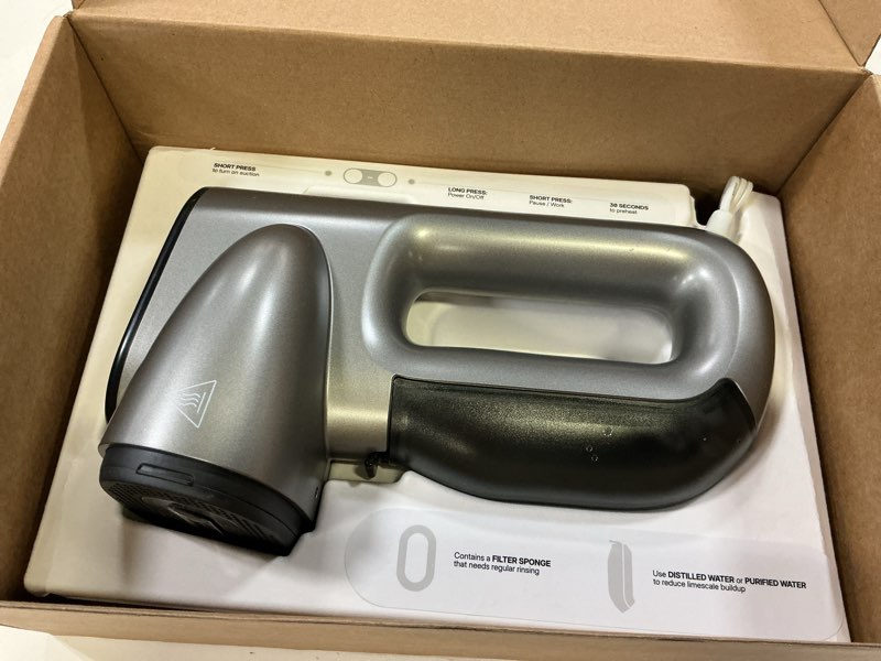 Condition photo showing Good Condition for neakasa magic 1 vacuum steamer, handheld travel garment steamer for clothes, 2300pa suction for fabric grip, featuring exclusive airiron technology for 110-120v use (silver)