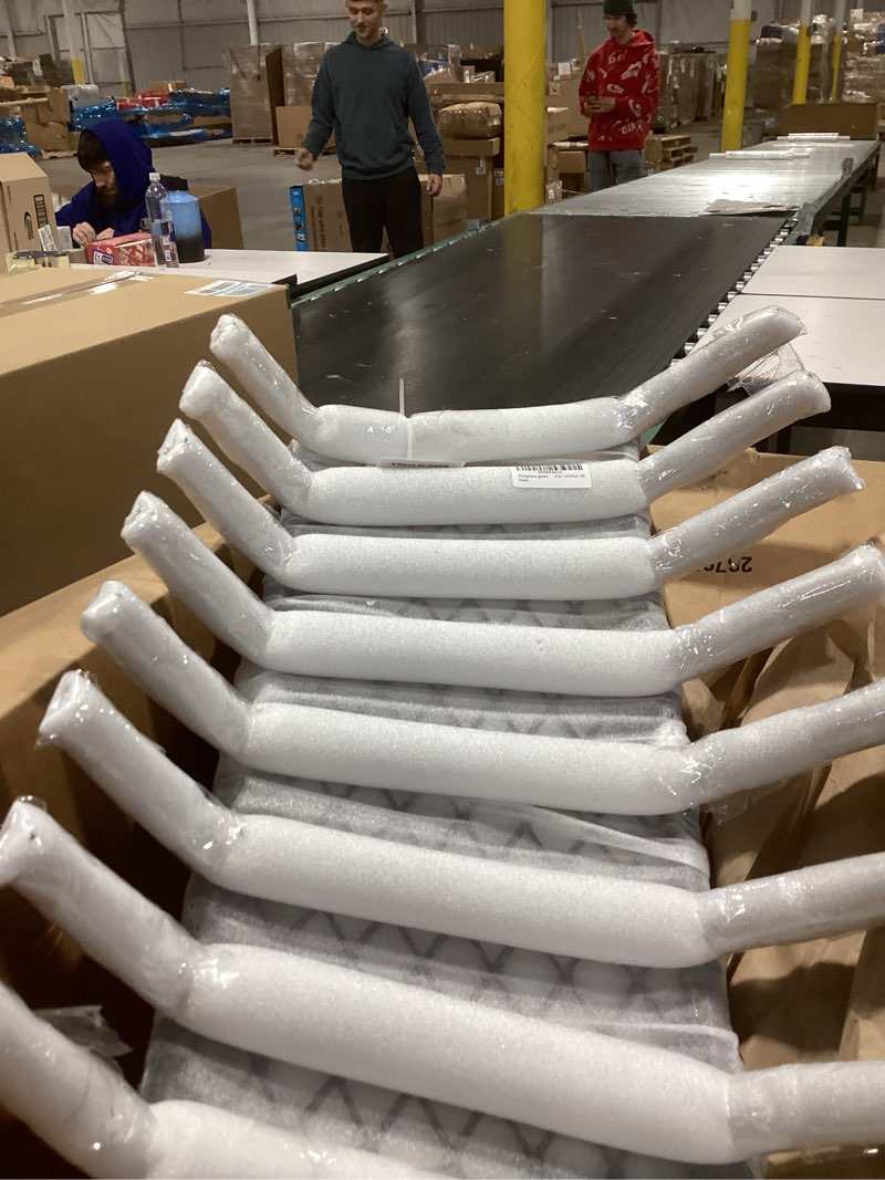 Condition photo showing Good Condition for G GOOD GAIN Fireplace Grate with Ember Retainer, 28" Heavy Duty Steel Indoor, Chimney Hearth Wood Stove Rack Holder,1/2 Bar Fire Place Asseccories for Outdoor, Fire Pits, Camping.