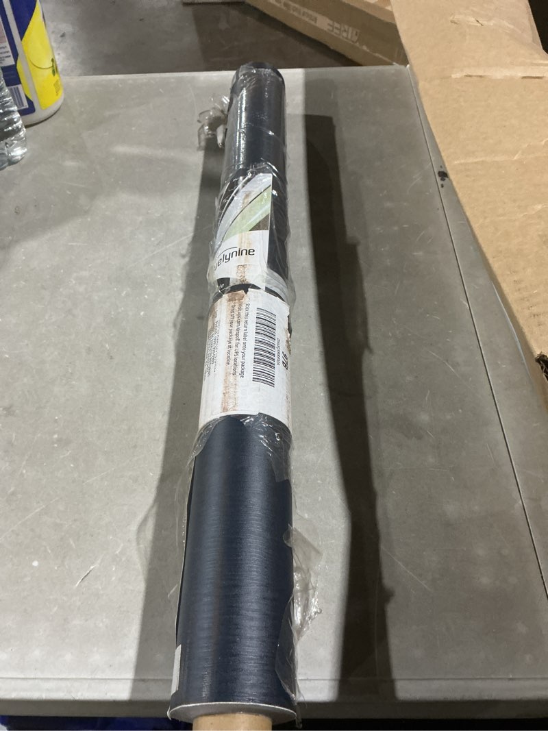 Condition photo showing Good Condition for livelynine 24x197 kitchen cabinet wallpaper peel and stick countertops waterproof contact paper for desk navy blue wood grain vinyl wrap for cabinets furniture table self adhesive counter top covers 24"w x 197"l blue wood