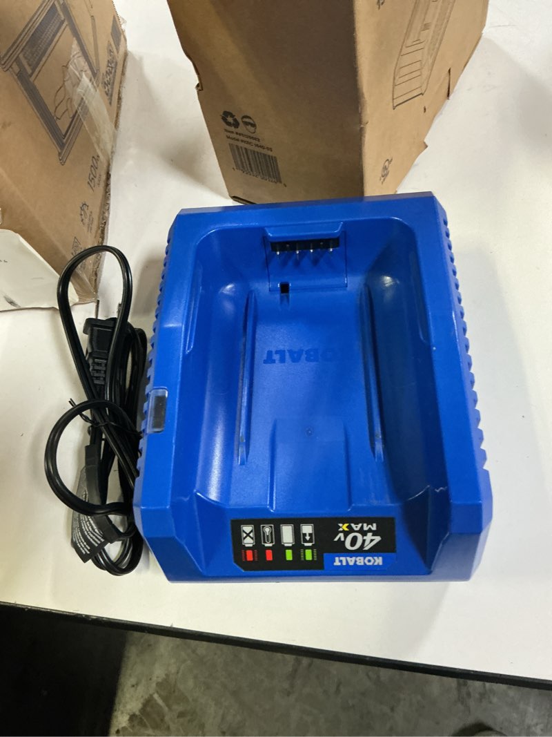 Condition photo showing Good Condition for Kobalt 40-Volt Power Equipment Battery Rapid Quick Charger Gen3