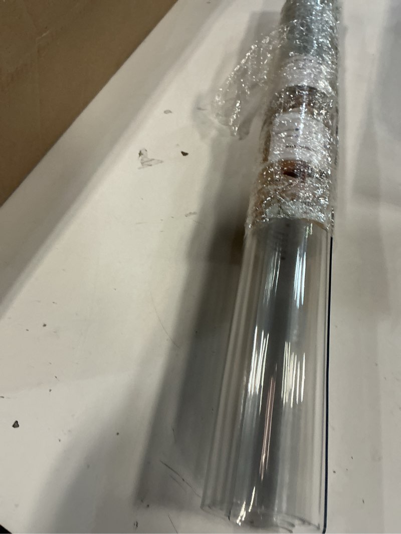 Condition photo showing Good Condition for Clear Table Protector 24 x 32 Inch, 1.5mm Thick Plastic Table Cover, Waterproof PVC Clear Table Cover Protector, Desk Protector Mat, Writing Desk Pad for Desktop, Coffee & Dining Room Table 24" x 32" (Rectangular) Crystal Clear