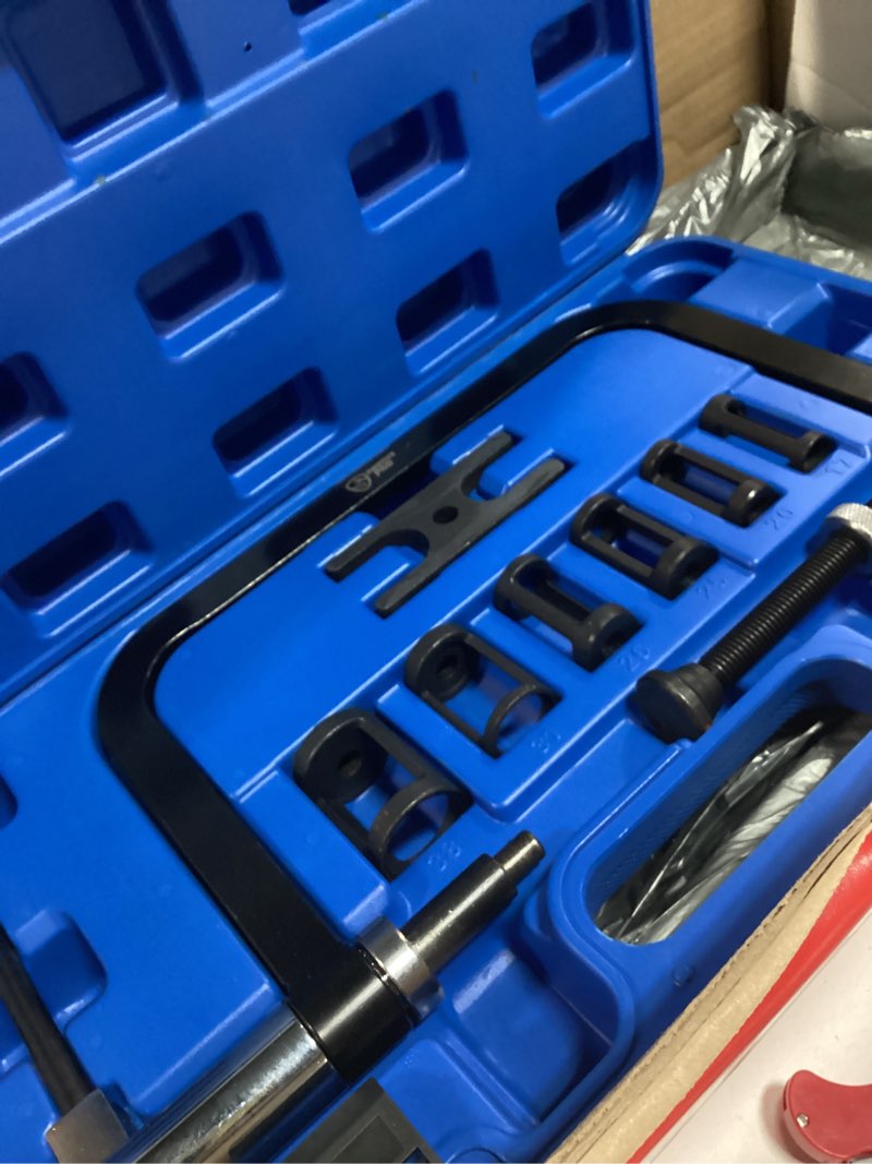 Condition photo showing New/Like New for smotivepro heavy duty 8-piece valve spring compressor & removal tool kit
