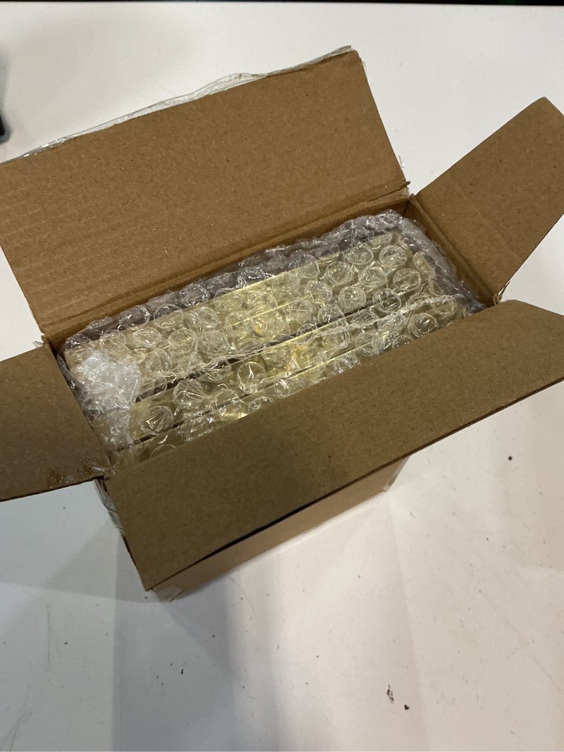 Condition photo showing New/Like New for 4x6 picture frame set of 4, 4 x 6 wood photo frames with mat for 3.5x5, wooden frame with real glass cover for wall and tabletop display,gold