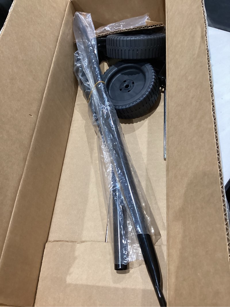 Condition photo showing As Is for solo 49211 tank sprayer wheel set (for 309-fa, 309-fb, 378, 388, 458, 458-hd, 458-rollabout, 458-v) (incomplete )