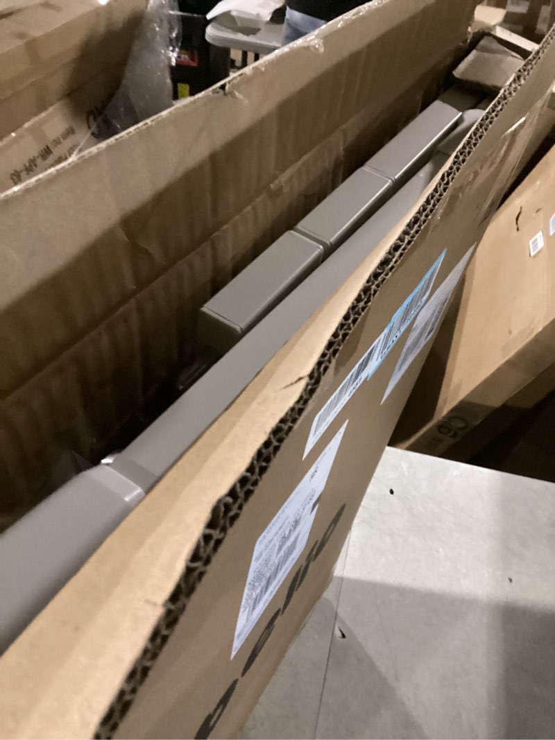 Condition photo showing Good Condition for babelio safety gate door fits for stairs, narrow and wide doorways with auto close, easy install, no drilling, pressure mounted for baby, child, pets, dog/puppy, 26''-40'', white white 30"tall 26"-40" wide