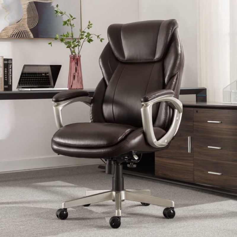 la-z-boy westley big & tall executive office chair with active lumbar support