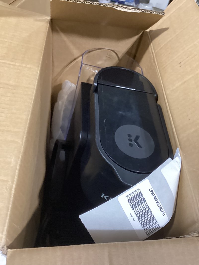 Condition photo showing Good Condition for keurig k-express single serve k-cup pod coffee maker, 3 brew sizes, strong button feature, 42oz removable reservoir, black