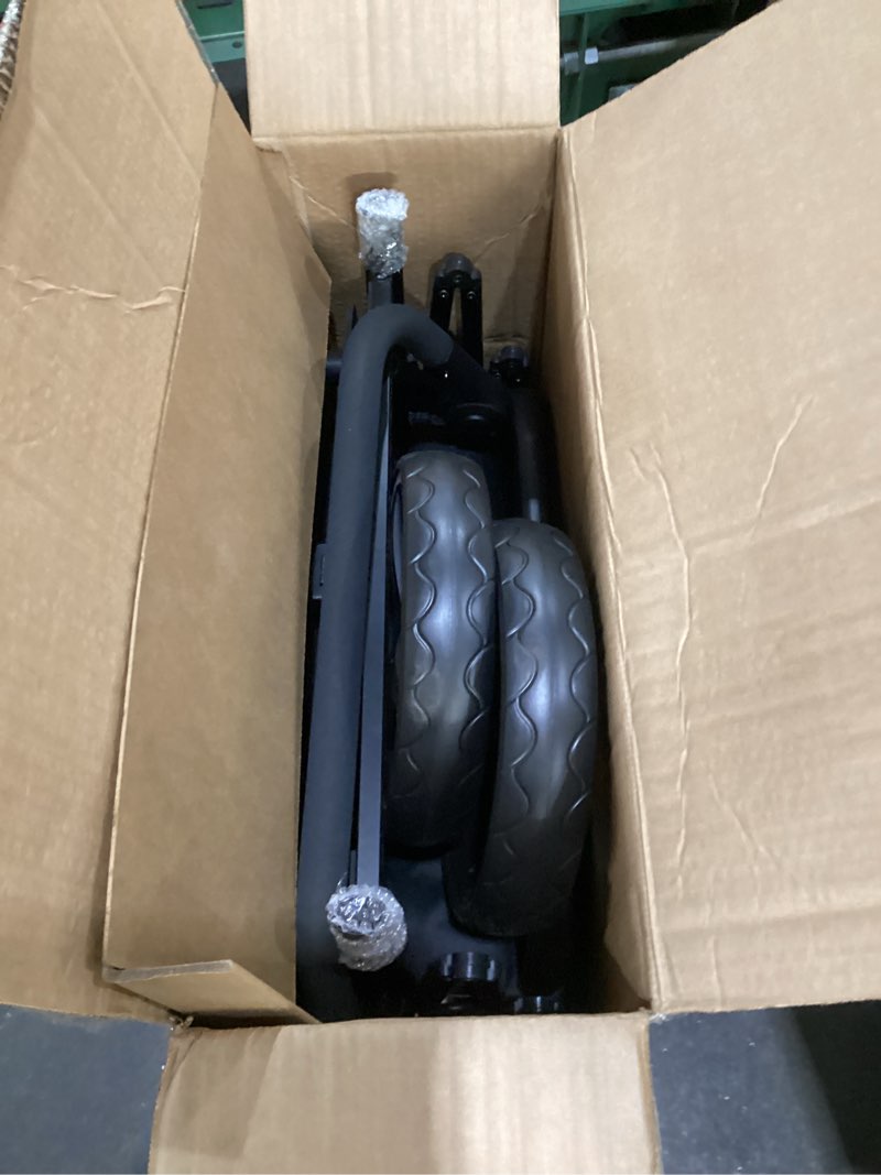 Condition photo showing Good Condition for Petbobi Dog Wagon Stroller for Large & Medium Dogs - 2-in-1 Push-Pull Pet Stroller with Ramp, Foldable All Terrain Wagon Cart, One-Step Brake, Suitable for Outdoor Walks & Camping, Orange