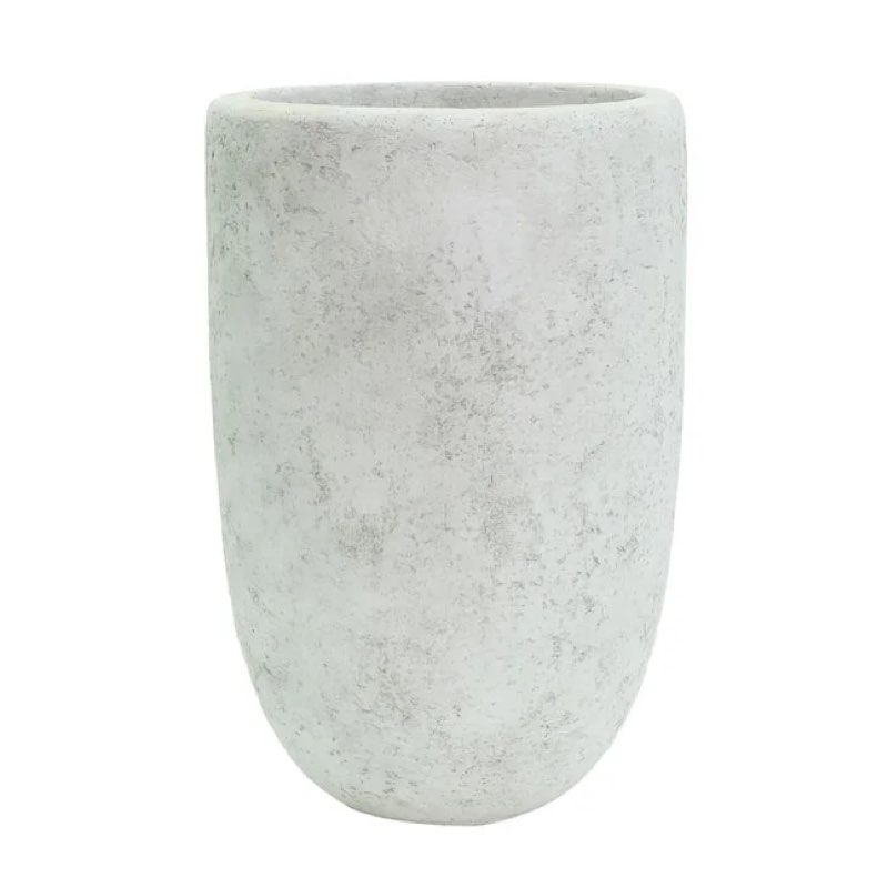 Origin 21 Large (25-65-Quart) White Mixed/Composite Planter