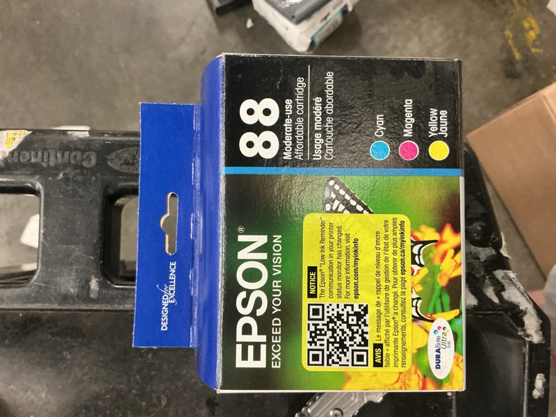Condition photo showing New/Like New for epson 88 durabrite ultra ink color combo pack for cx-4400, cx-4450, cx-7400, cx-7450, n-10, n-11, nx-100, nx-105, nx-110, nx-115, nx-200, nx-215, nx-300, nx-305, nx-400, nx-415