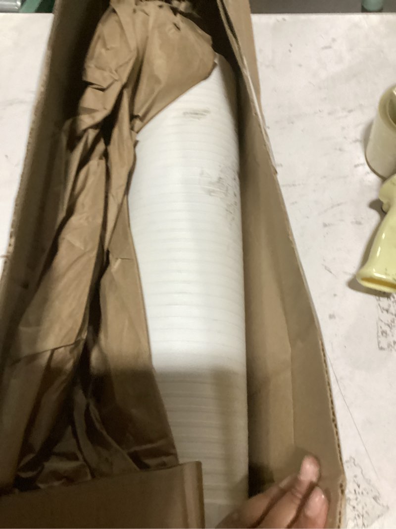 Condition photo showing Good Condition for frienda 20 in x 82ft paintable wallpaper faux beadboard wallpaper peel for bedroom ceiling living room bathroom basement, non-sticky