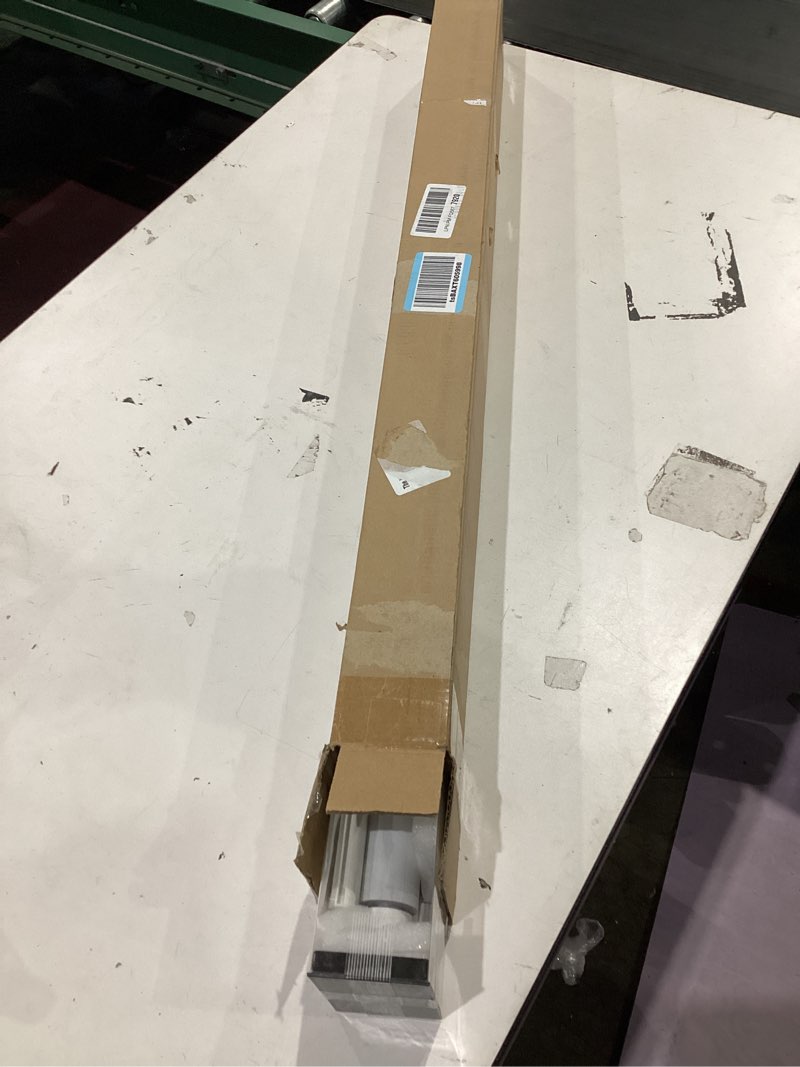 Condition photo showing As Is for Motorized Blinds No Drill Automatic Roller Shades with Remote Control Smart Electric Window Blinds (White, 35 x 72) White 35"W x 72"H