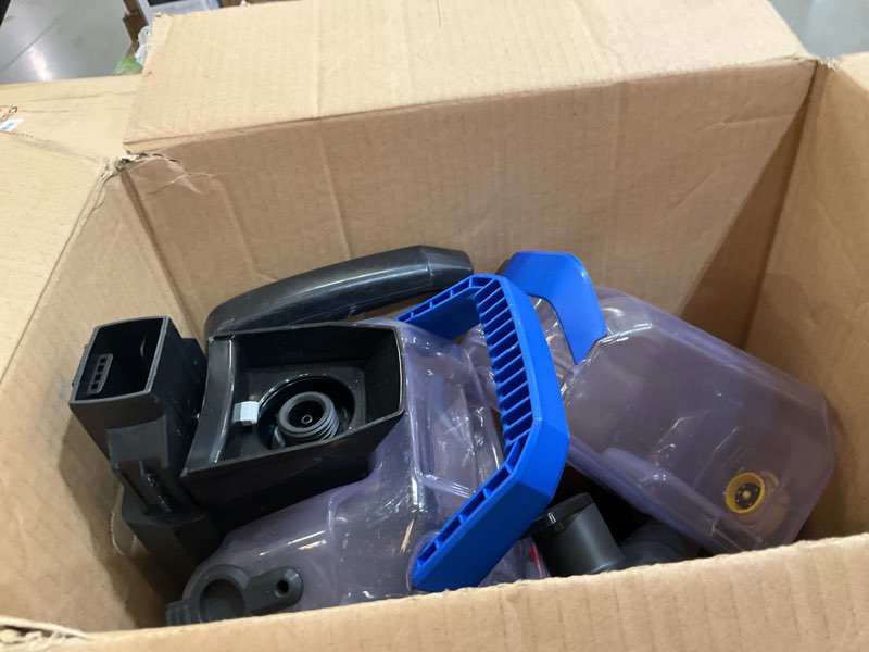Condition photo showing As Is for bissell turboclean, upright carpet cleaner, pro max clean & protect + oxy urine eliminator formula included, 3952
