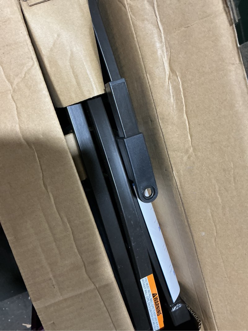 Condition photo showing Good Condition for regalo safety 30.5-58" extra wide arch baby gate with door, pressure mount walk through gate for doorways & bottom of stairs, babies, toddlers & pets, tested & safe, american designed, american owned black - 30.5-58"w x 30"h