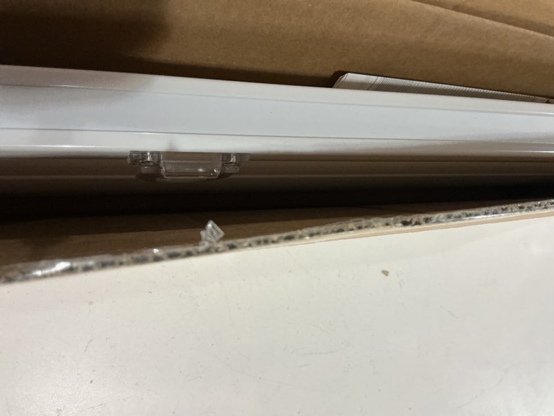 Condition photo showing New/Like New for LazBlinds No Tools No Drill Cordless Cellular Shades, Light Filtering Honeycomb Shades for Home, Thermal Insulation Blinds for Windows, 27" W x 64" H, White Light Filtering-white 27" W x 64" H