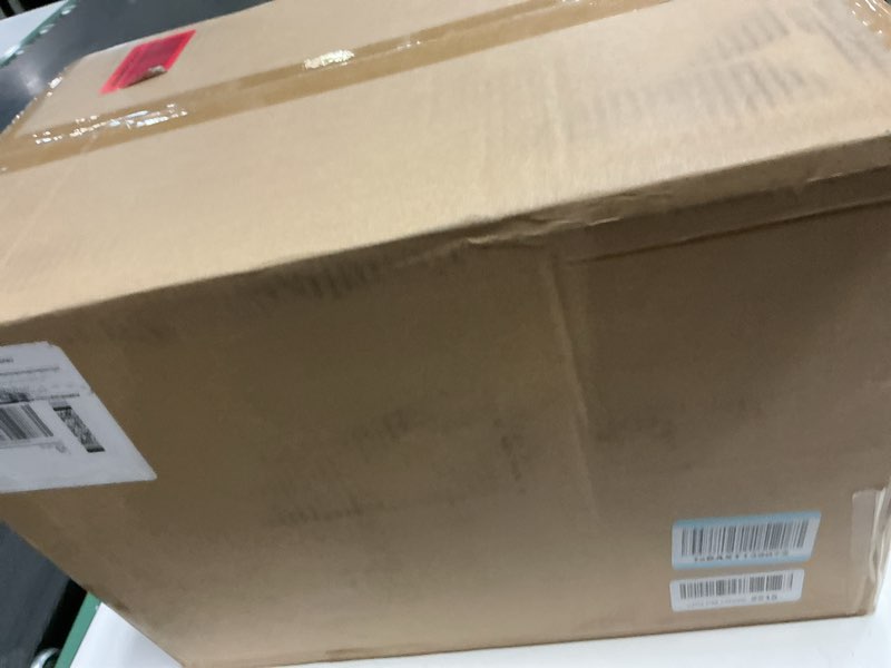 Condition photo showing New/Like New for commercial electric deep fryer with basket, 9.1qt/8.6l dual-tank large capacity stainless steel fryer, 1500w rapid heating, timer & drain etl certified for restaurant, concession stand &home use