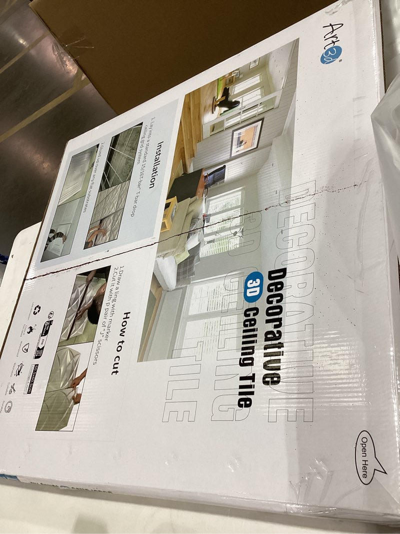 Condition photo showing Good Condition for Decorative 3d ceiling tile