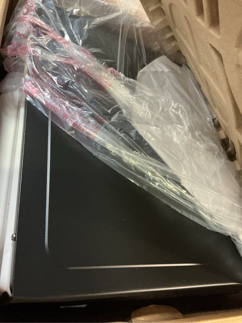 Condition photo showing Good Condition for hamilton beach 1.6 cu ft sensor cook countertop microwave oven in stainless steel, new
