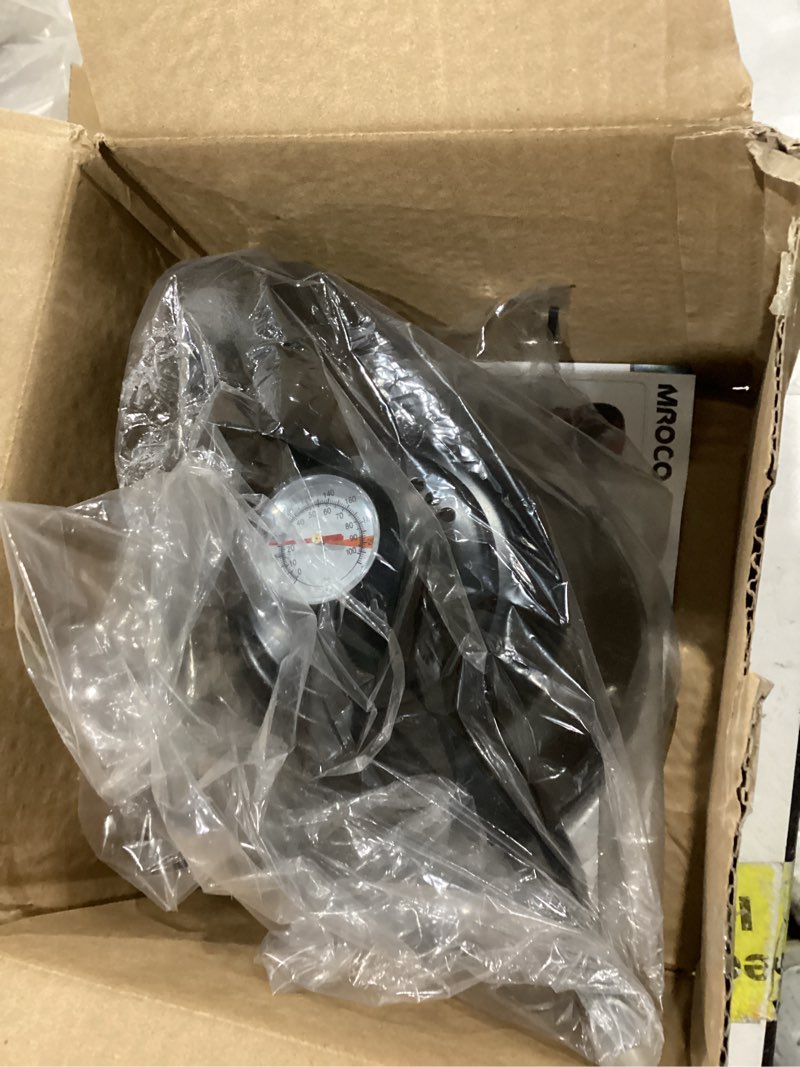 Condition photo showing As Is for tea kettle with thermometer stovetop gooseneck kettle 28oz 0.8l pour over coffee pot, matte black camping home kitchen water boiler, 1pack matte black?with thermometer?