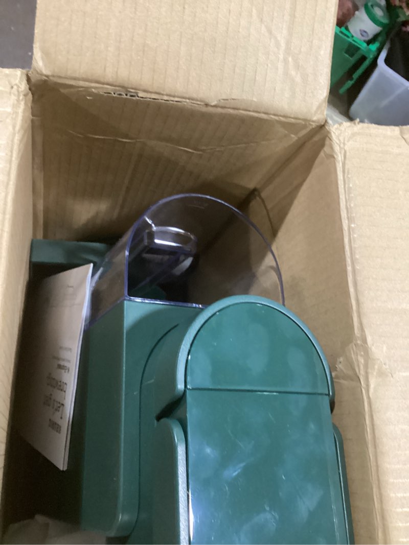 Condition photo showing Good Condition for keurig k-express single serve k-cup pod coffee maker, 3 brew sizes, strong button feature, 42oz removable reservoir, evergreen
