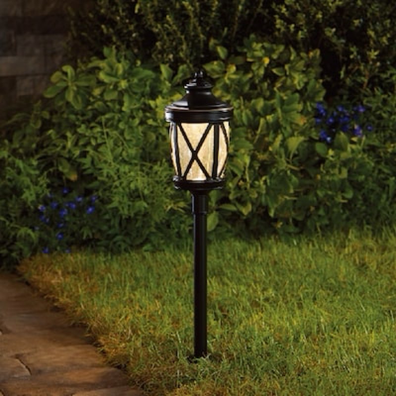 500+ bought last week harbor breeze 80 -lumens bronze low voltage hardwired led outdoor path light ( 3000-k )