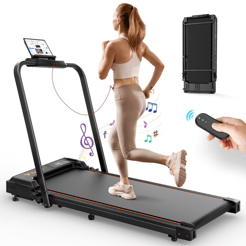 Treadmill for Home, Walking Pad with Handle Bar. 2 in 1 Walking Pad Treadmill 300+ lb Capacity, Comp