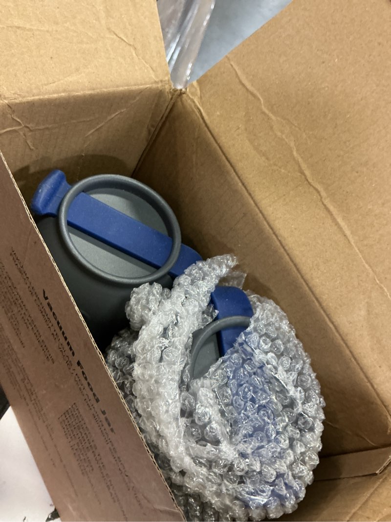 Condition photo showing Good Condition for maxso 2 pack soup thermo for hot & cold food for kids adults, vacuum insulated food jar thermal lunch containers, travel food flask with spoon (24 oz,17 oz) (dark blue)