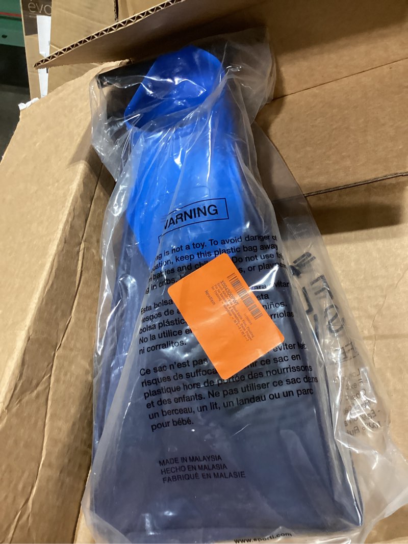 Condition photo showing Good Condition for sporti adult-kids swim fins for pool lap swimming - long floating fins for swimming & snorkeling - swim flippers for training m 5-6 / w 6-7 navy-blue
