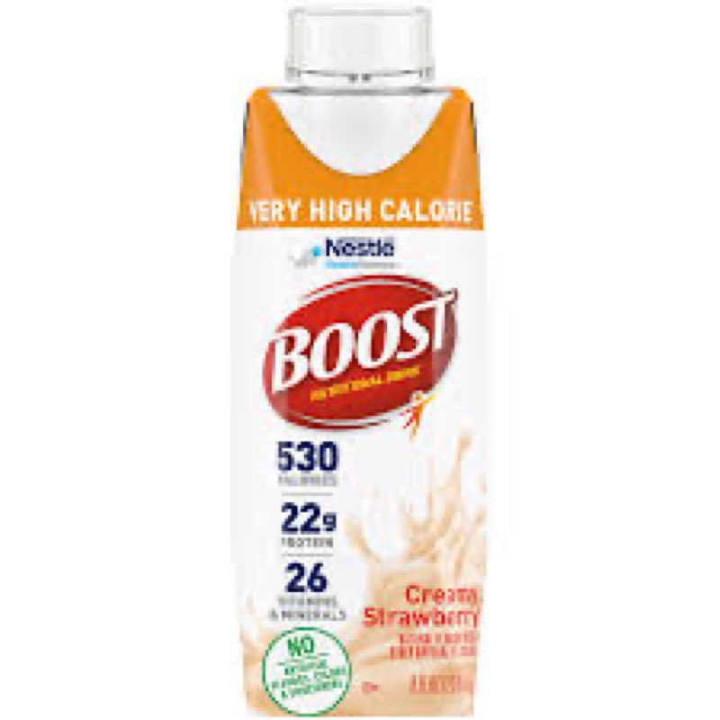 (USED BY:19/JUN/2026)Boost Very High Calorie Nutritional Drink, Strawberry By Boost