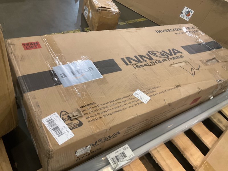 Condition photo showing As Is for Innova Advanced Heat and Massage Inversion Table