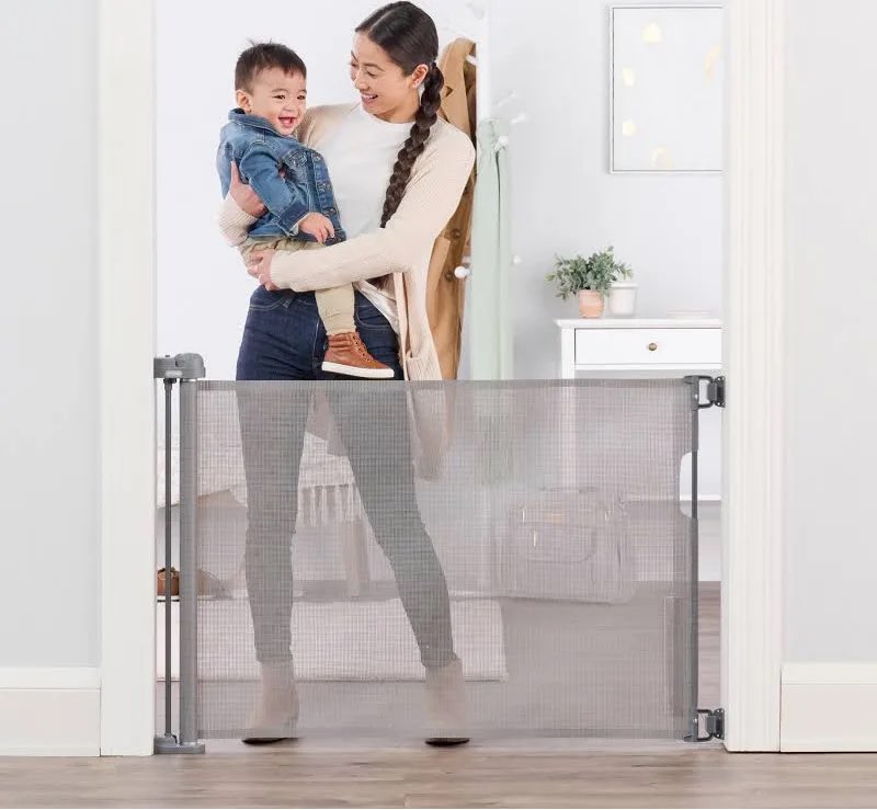 Regalo Extra Wide Retractable Baby Gate