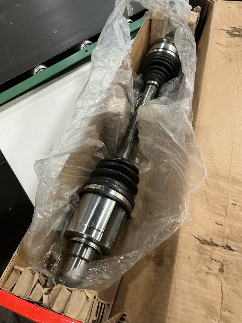 Condition photo showing As Is for a-premium cv axle shaft assembly compatible with chevrolet volt 2011 2012 2013 2014 2015 l4 1.4l hatchback, front right passenger side, replace# 22868218