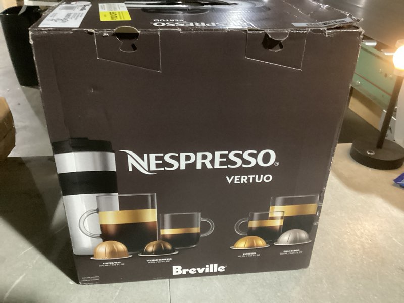 Condition photo showing Good Condition for nespresso vertuo coffee and espresso maker by breville, black