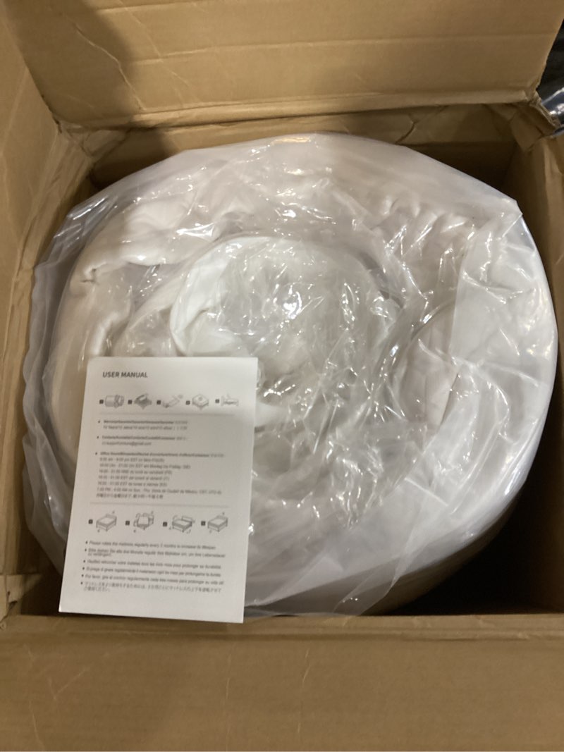 Condition photo showing Good Condition for novilla queen mattress, 12 inch queen size memory foam with comfort for pressure relief & cool fresh sleep,removable washable cover, medium firm queen 12 inch medium firm