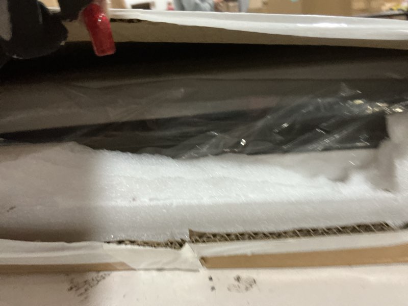 Condition photo showing As Is for Vanity Mirror with Lights,Makeup Mirror with 17 Dimmable LED Bulbs, 3 Color Lighting Modes Detachable 10X Magnification Mirror Touch Control, 23.6X19,7 inch, White White 23.6"L x 20.5"W