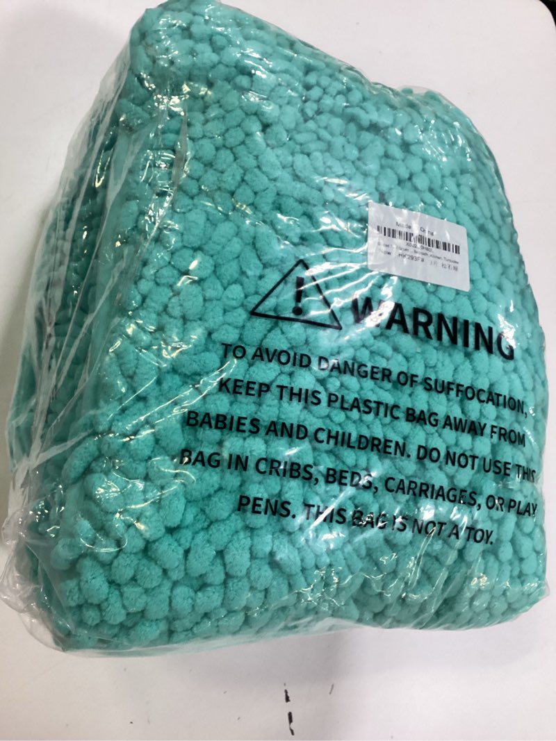 Condition photo showing Good Condition for ACCUMTEK Striped Teal Green Bathroom Rug Set 3 Pieces Ultra Soft, Non Slip Chenille Toilet Mat, Absorbent Plush Shaggy Bath Mats for Bathroom, Bedroom, Kitchen, Turquoise 20"x32"+17"x24"+U Shape 20"x24" Turquoise