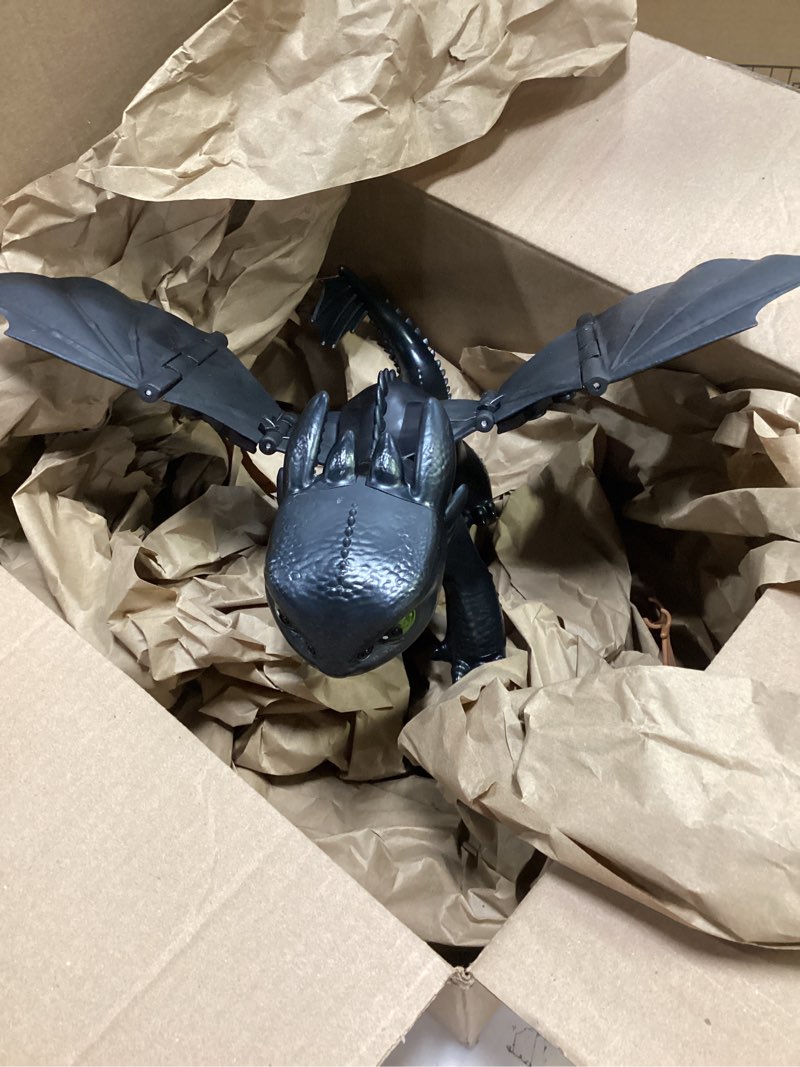 Condition photo showing Good Condition for DreamWorks Dragons How to Train Your Dragon, Tame & Train Interactive Toothless with 60 Sounds & Reactions, Kids Toys for Boys & Girls Ages 4 & up
