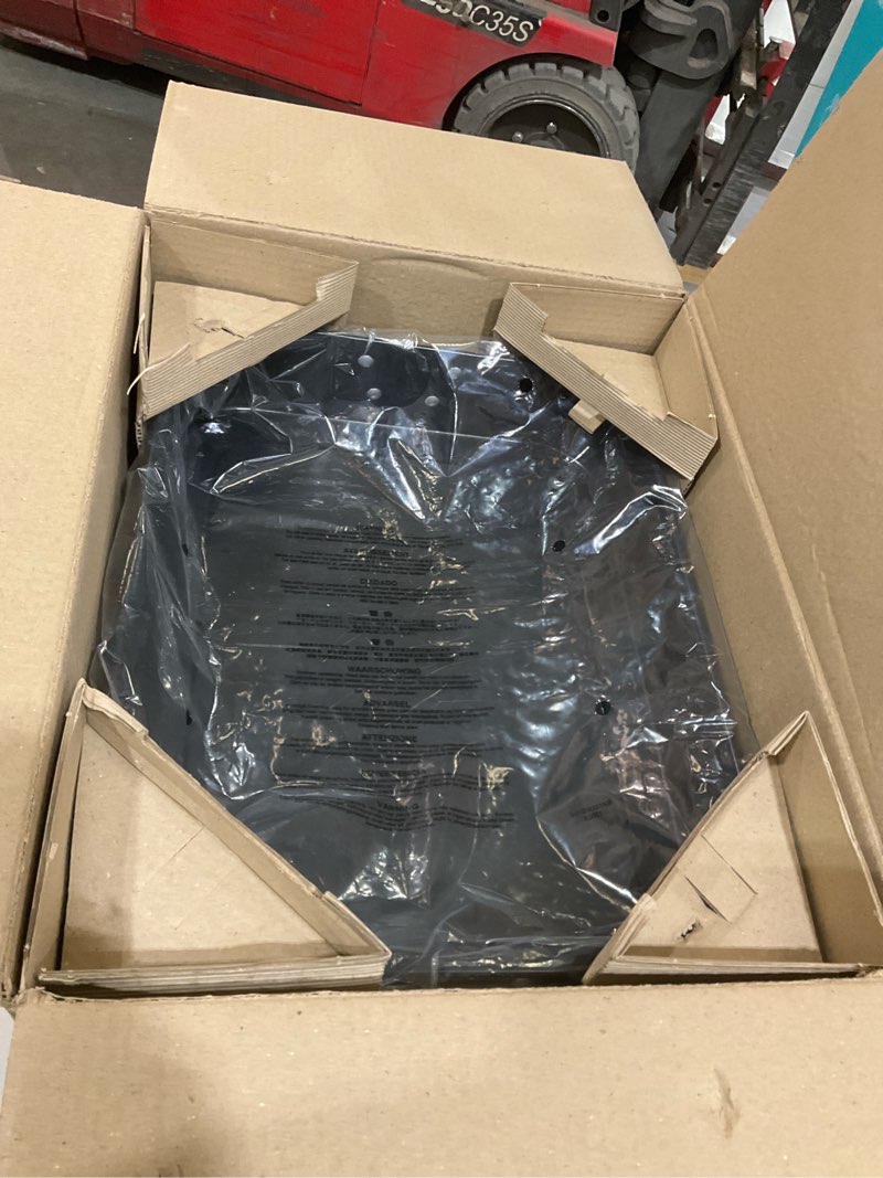 Condition photo showing As Is for Rachael Ray Brights Hard Anodized Nonstick Roaster / Roasting Pan with Rack - 16 Inch x 12 Inch, Gray