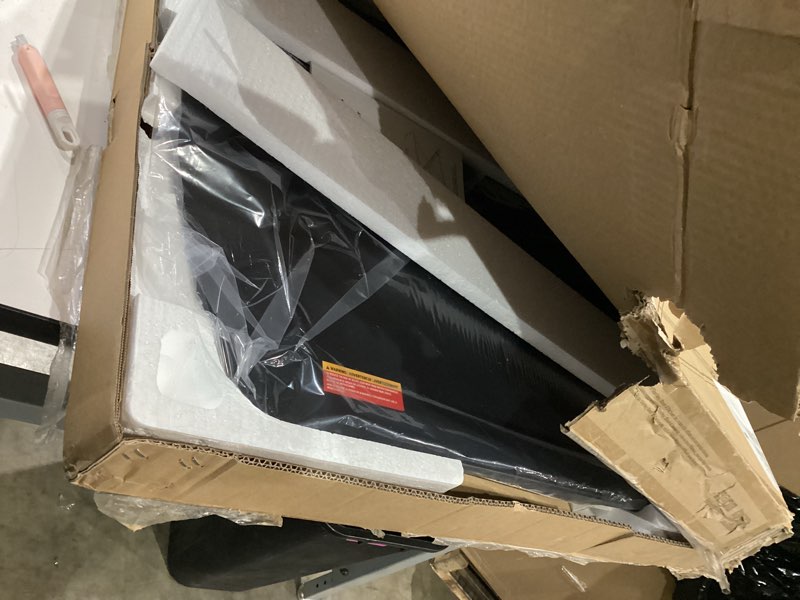 Condition photo showing Good Condition for bostitch office sit stand desk converter, height adjustable workstation riser, includes wireless charging pad, black (stnd-3122bk) sit-stand